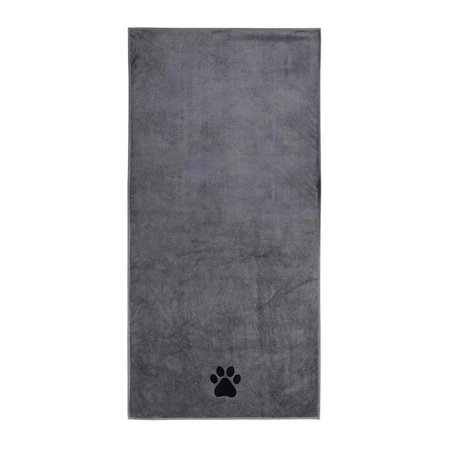 Microfiber Pet Bath Towel Embroidered Super Soft Absorbent Quick-Dry Thick Dog Cat Blanket For Dogs Bathrobe Grooming Supplies - petguardiansupplies