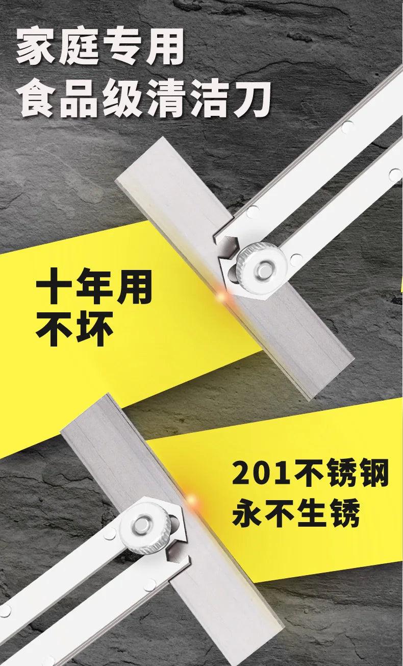 New 10 in 1 Knife Variable Cleaning Shovel нож канцелярия 칼 Stainless Steel Stationery Utility Knife Cutter Bottle Opener Wrench - petguardiansupplies