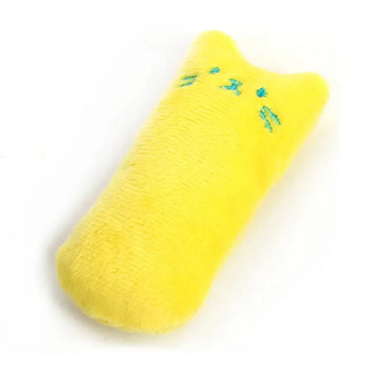 Teeth Grinding Catnip Toys Cute Funny Interactive Plush Teeth Grinding Relaxation Cat Chewing Vocal Toy Bite-resistant Pet Toys - petguardiansupplies