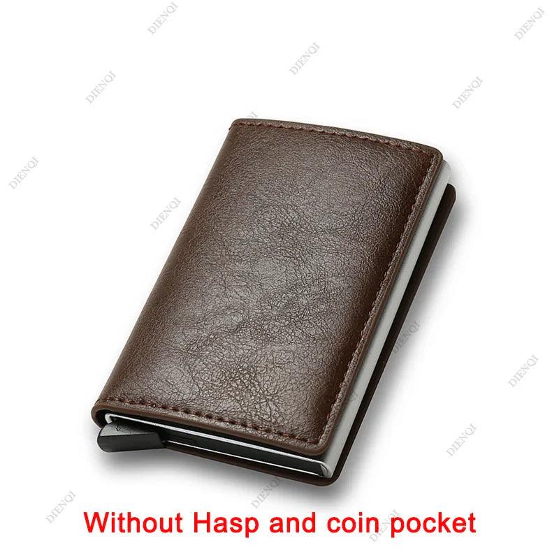 Anti Thief Rfid Credit Card Holder Smart Minimalist Wallet Pocket Men Women Slim Cardholder Bank Cash Creditcard Case Bag Purse - petguardiansupplies