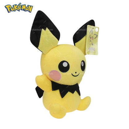 Kawaii Pichu Original Pokemon Plush Doll Cartoon Pokemon Peluche Stuffed Toy Birthday Ornaments Gift for Kids - petguardiansupplies