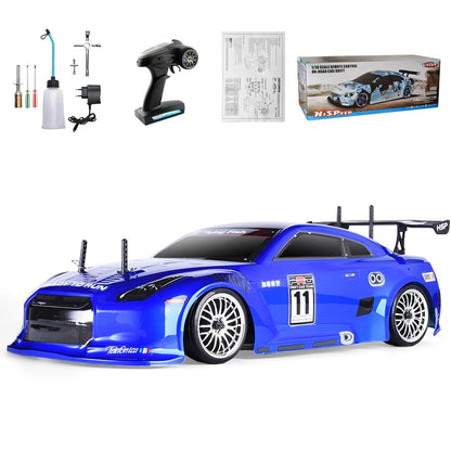 HSP RC Car 4wd 1:10 On Road Racing Two Speed Drift Vehicle Toys 4x4 Nitro Gas Power High Speed Hobby Remote Control Car - petguardiansupplies