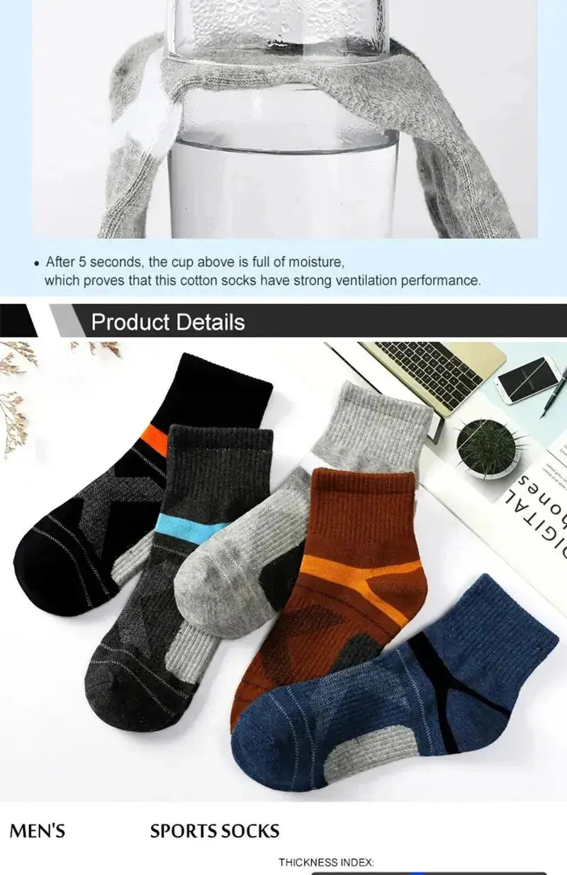 3/5/10/20 Pairs Lot Men's Socks Black Sports Socks Casual Run Autumn Winter High Quality Breathable Male Socks - petguardiansupplies