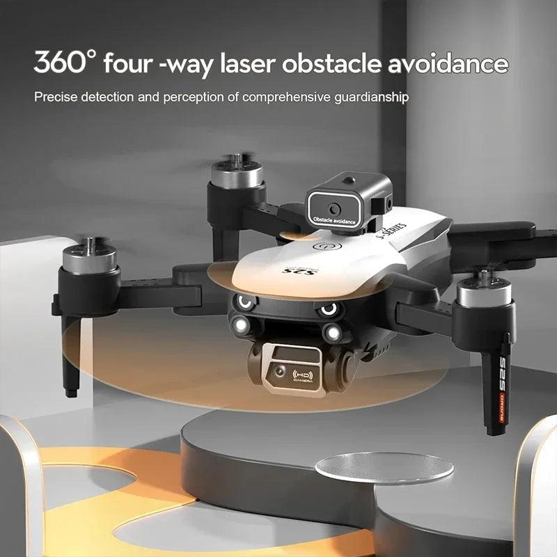 2024 New S2S RC Drone 8K HD Professional Dual Camera Brushless Motor Obstacle Avoidance Smart Aircraft Foldable Quadcopter Toys - petguardiansupplies