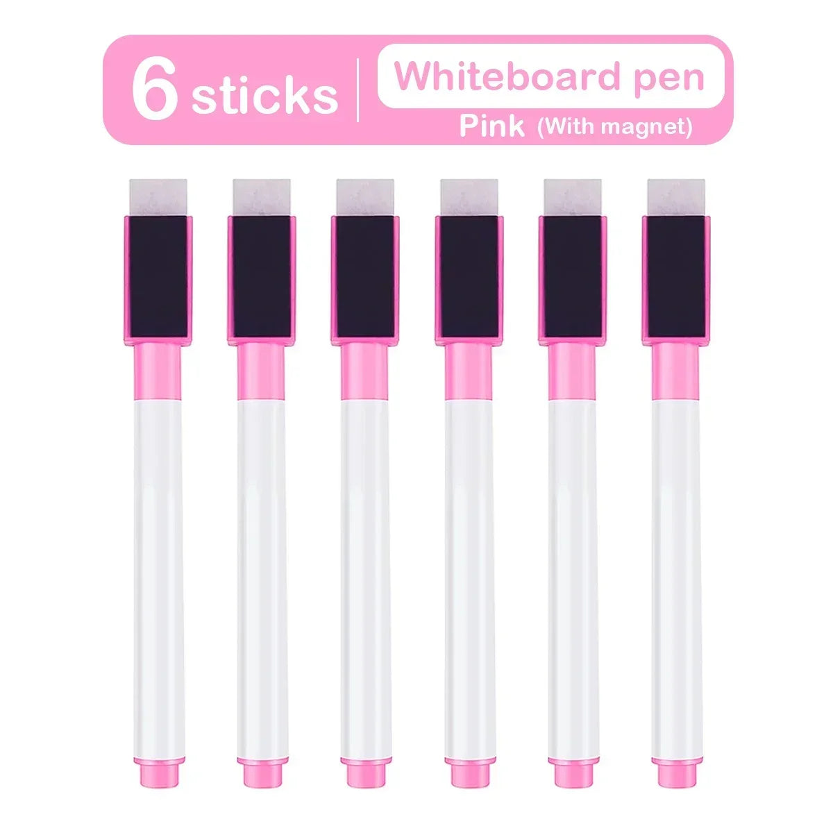 Magnetic Erasable Whiteboard Pen Color Options Blackboard Note Numbering Stationery Office Teaching Supplies for Classroom Use - petguardiansupplies