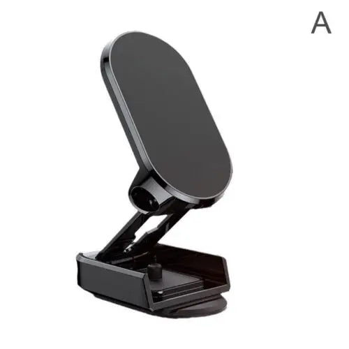 Strong Magnetic Foldable Car Phone Holder 360°Rotatable Alloy Magnet Mount Stand - petguardiansupplies