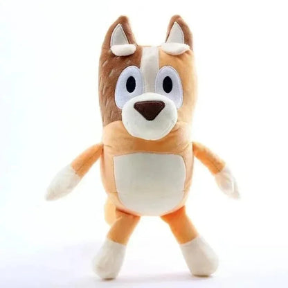 28cm 17cm Bluey Family Plush Toys Cute Simulation Pet Dog Patrol Bingo Sister Kawai Plush Children's Toy Doll Birthday Gift Toy - petguardiansupplies