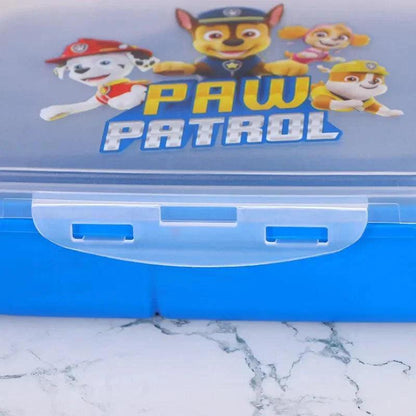 Paw Patrols Microwave Lunch Box Wheat Straw Dinnerware Food Storage Container Kids School Office Portable Bento Lunch Bag Gift - petguardiansupplies