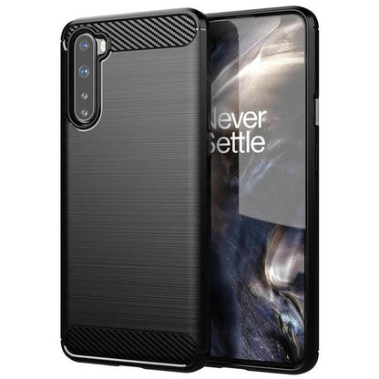 OnePlus Nord 8 NORD Z AC2001 AC2003 Carbon fiber Cover Phone Case Bumper Case for Oneplus 8 Nord Phone Cover Shockproof Bumper - petguardiansupplies