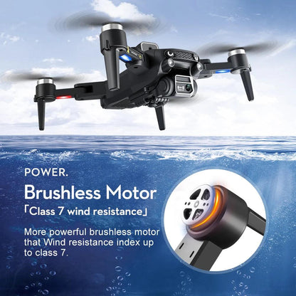 KBDFA S2S Mini Drone 4k 8K HD Camera Obstacle Avoidance Aerial Photography Brushless Motor Foldable Rc Quadcopter Kid Toy - petguardiansupplies