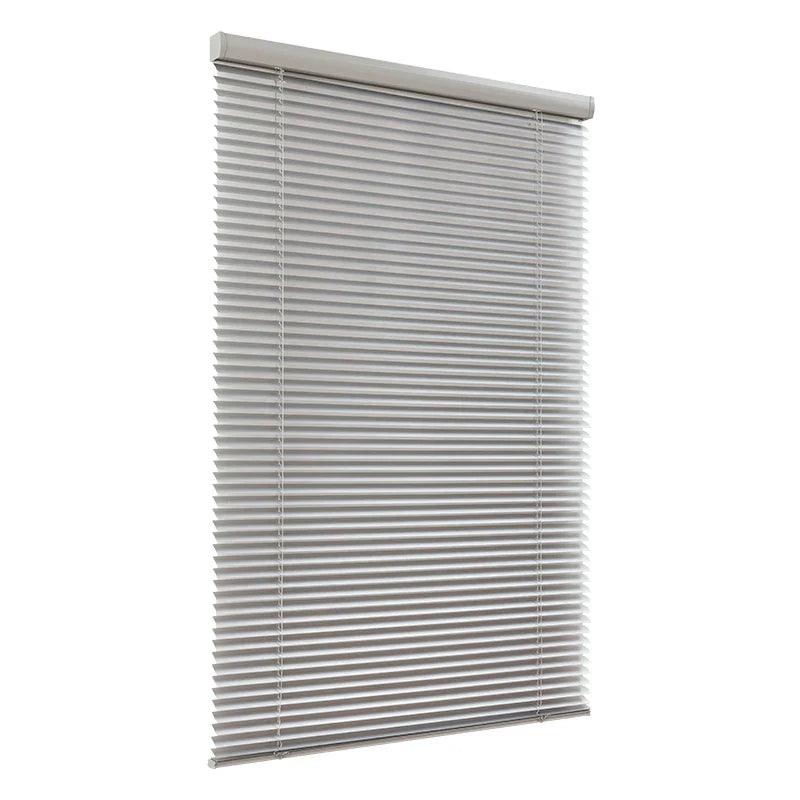 25mm cordless Aluminium mini window blinds manual venetian Blinds - petguardiansupplies