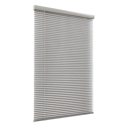 25mm cordless Aluminium mini window blinds manual venetian Blinds - petguardiansupplies