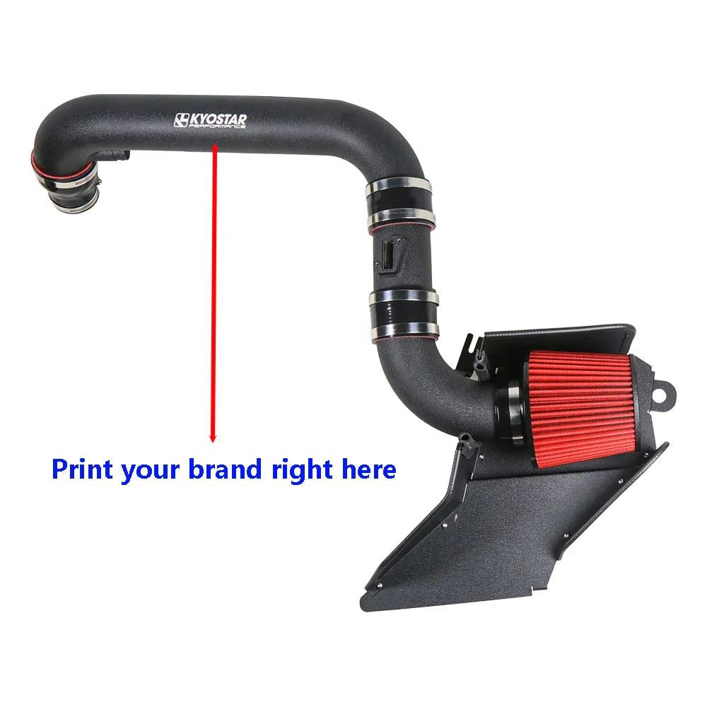 (Accept custom logo 1 set) KYOSTAR 3'' Cold Air Intake System For VW Bettle CC Golf/GTi/Jetta MK6 Passat Tiguan AUDI A3/S3 - petguardiansupplies