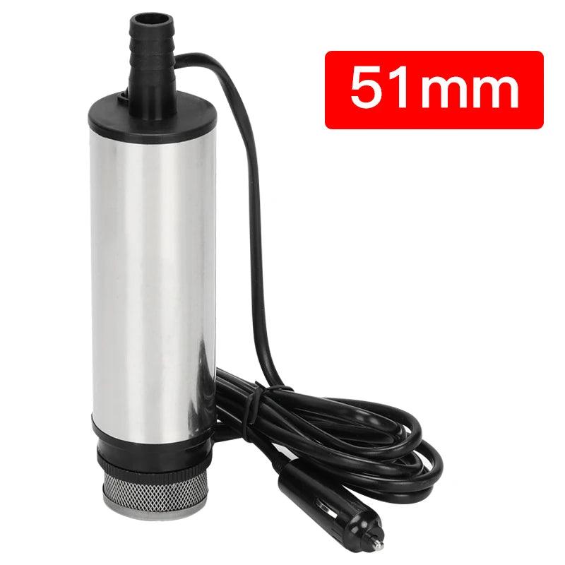 12L/min 30L/min 12V 24V 220V Electric Submersible Oil Pump For Car Diesel Kerosene Fuel Transfer Water Suction Pump 12 24 V Volt - petguardiansupplies