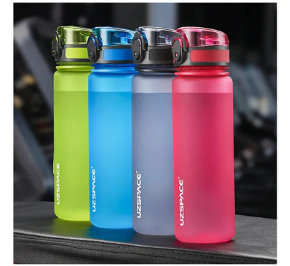 Hot Sale 500/1000ML Sports Water Bottle Shaker Outdoor Travel Portable Leakproof Drinkware Tritan Plastic Drink Bottle BPA Free - petguardiansupplies