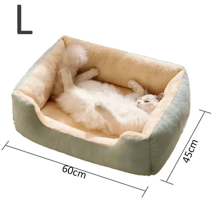 Bed for Cats Pet Products Cushions Kitten Goods Accessories Dog All Houses Supplies Things Accessory Habitats Basket House Beds - petguardiansupplies