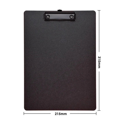 A4 File Folder Clipboard Writing Pad Memo Clip Board Clips Test Paper Storage Organizer School Supplies Office Stationary - petguardiansupplies