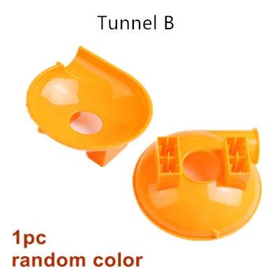 Marble Race Run Big Building Blocks Crazy Rolling Ball Compatible Slide Dinosaur Tunnel Animal Bricks Parts Accessory Kids Toys - petguardiansupplies