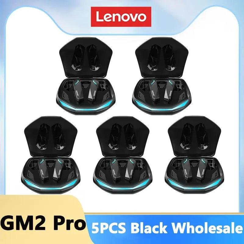 Lenovo GM2 Pro Bluetooth 5.3 Earphones Sports Headset Wireless In-Ear Gaming Low Latency Dual Mode Music Headphones New - petguardiansupplies