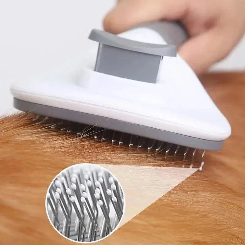 Pet Dog Brush Cat Comb Self Cleaning Pet Hair Remover Brush For Dogs Cats Grooming Tools Pets Dematting Comb Dogs Accessories - petguardiansupplies