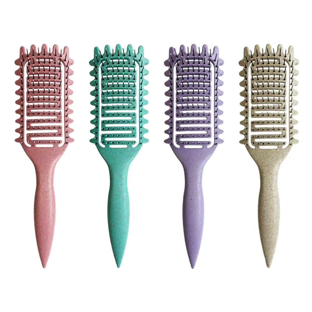 3 in 1 Hair Curler Styling Brush Detangling Hair Brush Hair Styling Tools - petguardiansupplies