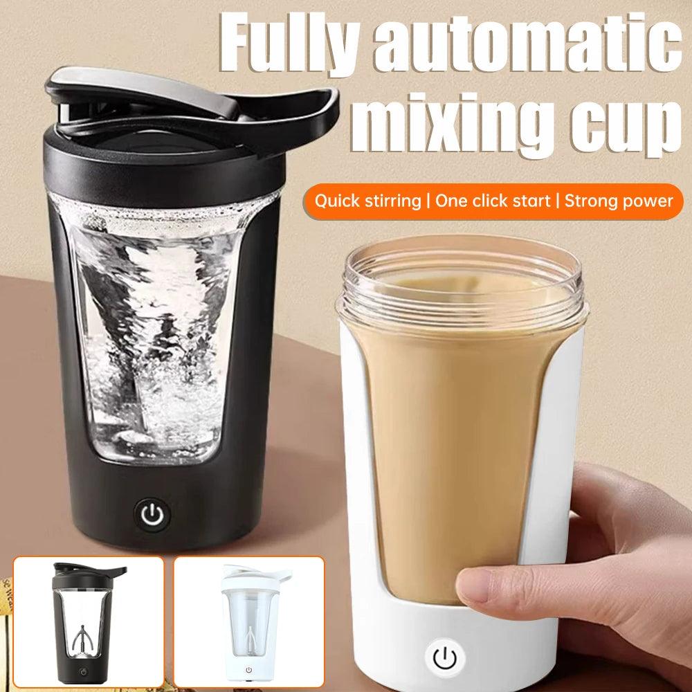 350ML Electric Protein Powder Mixing Cup Automatic Shaker Bottle Mixer Shake Bottle Milk Coffee Blender Kettle for Gym outdoor - petguardiansupplies