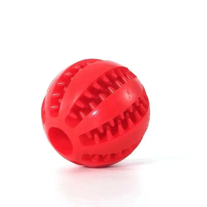 Natural Rubber Pet Dog Toys Dog Chew Toys Tooth Cleaning Treat Ball Extra-tough Interactive Elasticity Ball5cm for Pet Products - petguardiansupplies