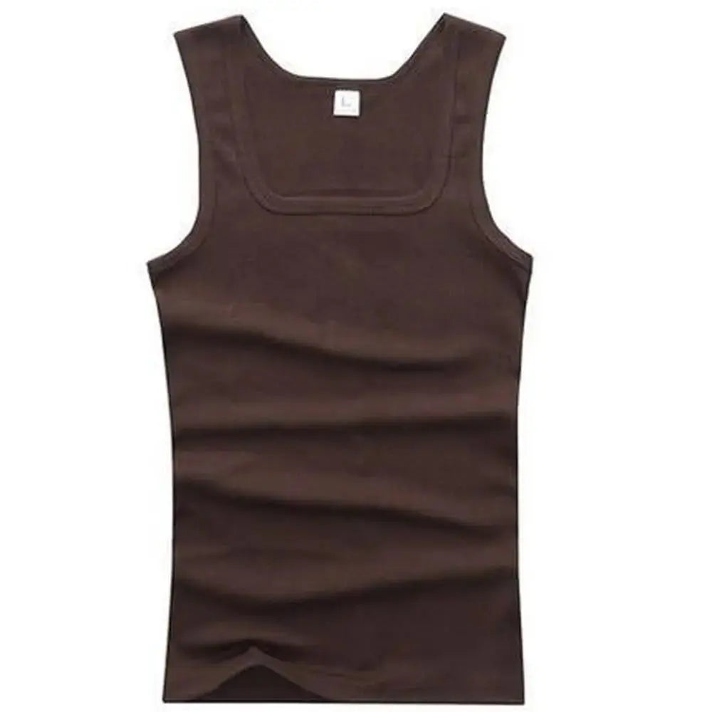 Hot Sale Summer Male clothes Women Basic Elastic tank top Pure Cotton Sleeveless Men's t-shirt Bodybuilding Fitness T-shirt - petguardiansupplies