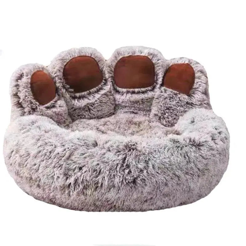 Fluffy Dog Bed Large Pet Products Dogs Beds Small Sofa Baskets Pets Kennel Mat Puppy Cats Supplies Basket Blanket Accessories - petguardiansupplies