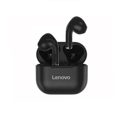 New Lenovo LP40 Earphones TWS Wireless Bluetooth Earbuds Bass Touch Control Stereo Noise Reduction Long Standby Original Choice - petguardiansupplies