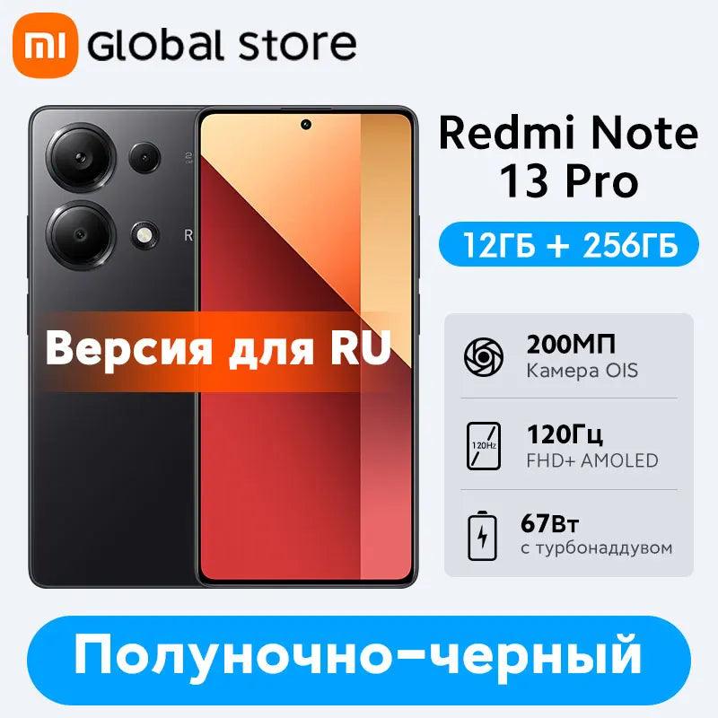 New Global Version Xiaomi Redmi Note 13 Pro 4G Smartphone MTK Helio G99-Ultra 6.67" AMOLED display 67W Turbo Charge with 5000mAh - petguardiansupplies