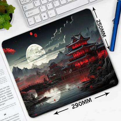 Starry Sky Moon Mouse Pad Large Computer Office Game Table Mats XXL Rubber Anti-slip Gaming Keyboard Mousepads Long Desk Pads - petguardiansupplies