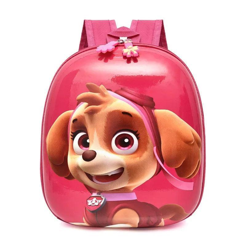 Paw Patrols Backpack Hard Shell Kawaii Cartoon School Bag Marshall Chase Skye Kindergarten Cosplay Student School Bag kids Gift - petguardiansupplies