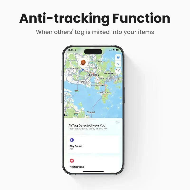 UGREEN Finder Security SmartTrack Link SmartTag With Apple Find My Key Bluetooth Tracker For Earbud Luggage MFi Phone Finder IOS - petguardiansupplies