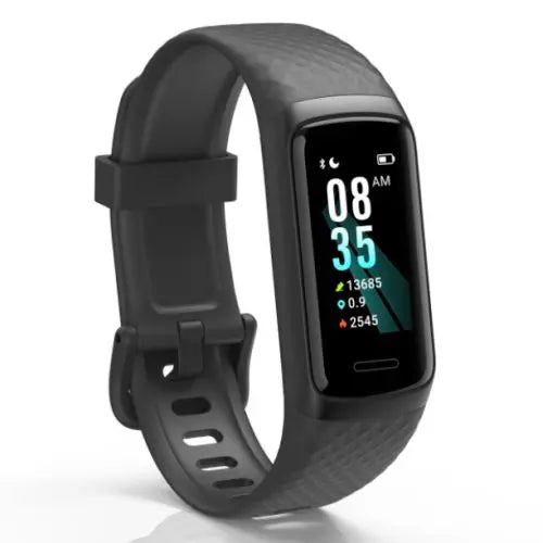 Hama Fit Track 3910 Fitness Tracker Smart Watch, 1.05" LCD Touch Screen, Waterproof, Black-0