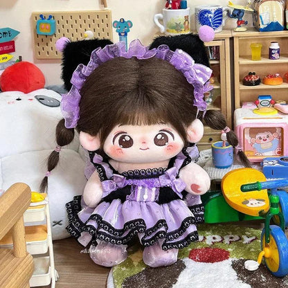 Kuroimi Original 10cm Doll Clothes Wholesale 20cm Doll Clothing Normal Cotton Fashion Clothes One Piece Agent Household Items - petguardiansupplies