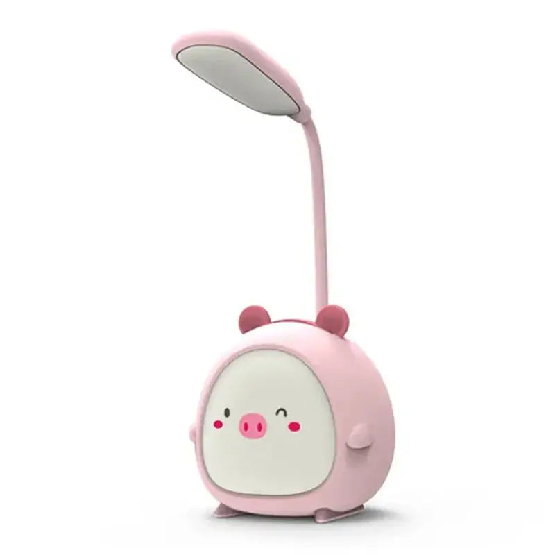 LED Cute Animal Small Table Lamp Adjustable Night Light Bedroom Bedside Lamp Eye Protection Reading Lamp Children's Sleep Lamp - petguardiansupplies