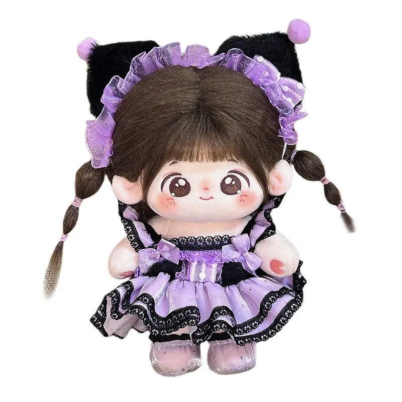 Kuroimi Original 10cm Doll Clothes Wholesale 20cm Doll Clothing Normal Cotton Fashion Clothes One Piece Agent Household Items - petguardiansupplies