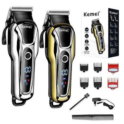 Barber shop hair clipper professional hair trimmer for men beard electric cutter hair cutting machine haircut cordless corded - petguardiansupplies