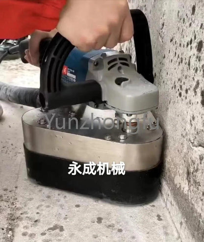 Handheld Three Head Dust-free Grinding Machine, Floor Grinding Machine, Concrete Floor Renovation Putty, No Dead Corners - petguardiansupplies