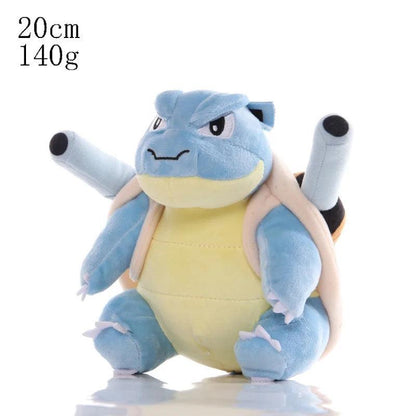 20cm Pokemon Stuffed Plush Toys Kawaii Pikachu Raichu Jenny Turtle Anime Doll Kids Birthday Christmas Gift - petguardiansupplies