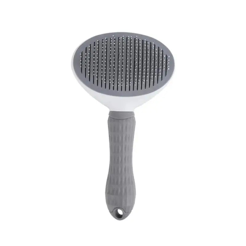 Pet Hair Removal Brush Dog Hair Comb Stainless Steel Automatic Hair Fading Cat Comb Pet Cleaning Grooming Supplies - petguardiansupplies