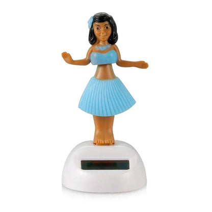 Car Ornament Automobiles Decoration Dancing Hula Girl Swinging Bobble Toy Gifts Auto Interior Home Decor Solar Girls Accessories - petguardiansupplies