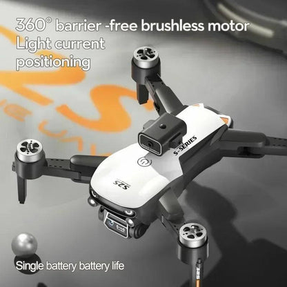 S2S Outdoor Drone 8K HD Dual Camera Brushless Motor Obstacle Avoidance Dron RC Helicopter Foldable Quadcopter Toy For Xiaomi - petguardiansupplies