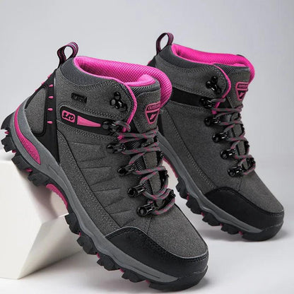 Women Boots Waterproof hiking boots for women 2023 Women's safety work shoes Non Slip Ankle Boots botas de trabajo para mujeres - petguardiansupplies