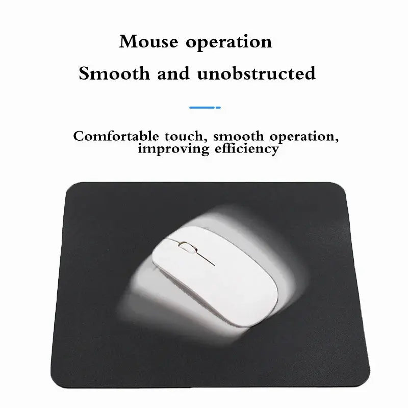 Small PU mouse pad Non-Slip Gaming Desktop Leather Mouse Pad Waterproof Anti-Scratch Easy To Clean Mat For PC Laptop Desktop - petguardiansupplies