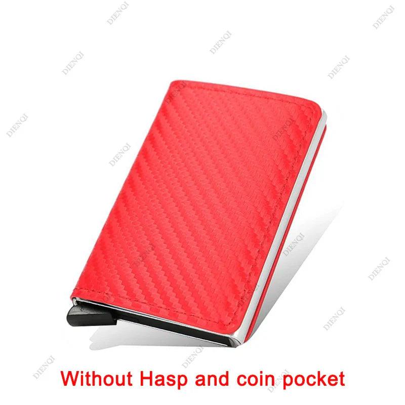 Anti Thief Rfid Credit Card Holder Smart Minimalist Wallet Pocket Men Women Slim Cardholder Bank Cash Creditcard Case Bag Purse - petguardiansupplies