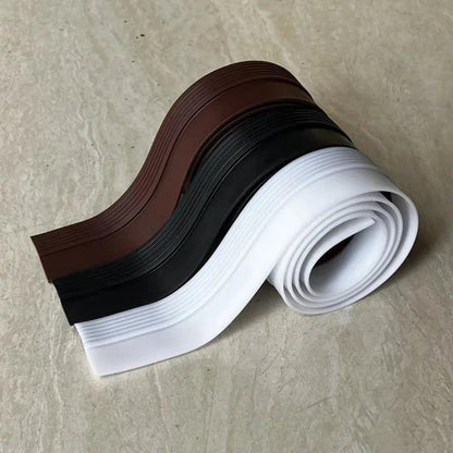 New Dustproof Door Draught Weatherstrip Bottom Seal Strip Silicone Windproof Dust Self Adhesive For Doors Stopper Sealing Tape - petguardiansupplies