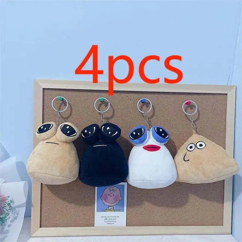 Hot My Pet Alien Pou Plush Toy Kawaii Alien Pet Doll Cute Pou Stuffed Toys Soft Pillow Plush Animal Gift Toys For Kids - petguardiansupplies