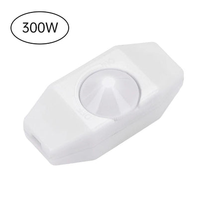 220V 60W/300W Led Dimmer Switch Adjustable Controller Knob Lamp Dimmer Cord Switch Plug In Table Floor Light Dimming On Off - petguardiansupplies